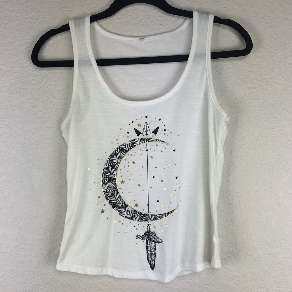 Crescent  Moon Top 🌙✨